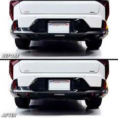 Rear Diffuser Pin-stripe Pre-cut Overlay for 2025+ K4 GT-Line Sedan Only