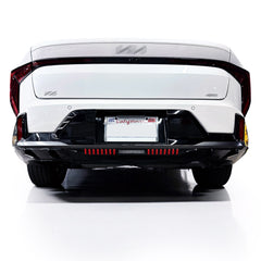 Rear Diffuser Middle Section Pin-stripe Pre-cut Overlay for 2025+ K4 GT-Line Sedan Only