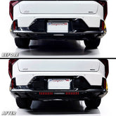 Rear Diffuser Middle Section Pin-stripe Pre-cut Overlay for 2025+ K4 GT-Line Sedan Only