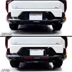 Rear Diffuser Middle Section Pin-stripe Pre-cut Overlay for 2025+ K4 GT-Line Sedan Only
