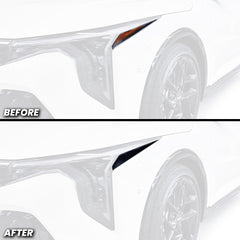 Headlight Amber Reflector Delete Pre-cut Overlay Tint compatible with 2025+ Kia K4