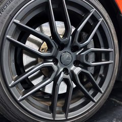 AFD Overlays Wheel Emblem Badge Pre-cut Overlay compatible with 2021-2025 Lexus IS300 IS350 IS500