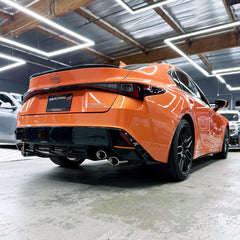 Rear Bumper Side Accent Pin-stripe Pre-cut Overlay for 2021-2025 Lexus IS300 IS350 IS500