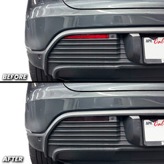 Rear Bumper Reflector Pre-cut Overlay Tint for 2025+ Porsche Macan Electric