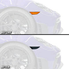 Front Bumper Reflector Pre-cut Overlay Tint for 2023-2025 Porsche 718 Cayman GT4 RS