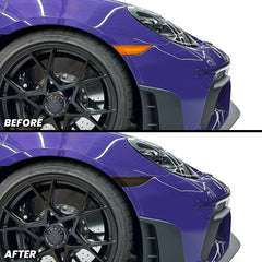 Front Bumper Reflector Pre-cut Overlay Tint for 2023-2025 Porsche 718 Cayman GT4 RS