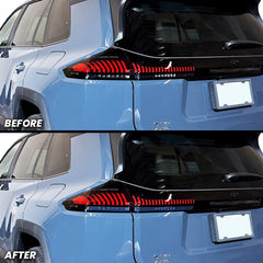 Rear Tail Light Turn Signal and Reverse Light Pre-cut Overlay Tint for 2026+ RAV4