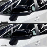 Side Mirror Turn Signal Pin-stripe Chrome Delete Pre-cut Overlay compatible with 2019-2025 Toyota RAV4