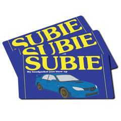 Spam Subie Sticker