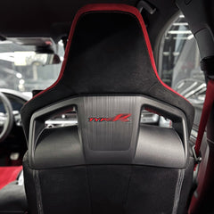 AFD Overlays Front Seat Logo Pre-cut Overlay compatible with 2023+ Honda Civic Type-R FL5
