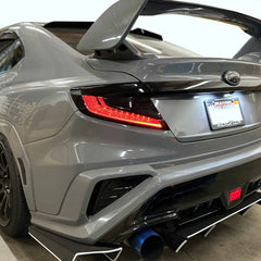 2022+ Subaru WRX Black Out Top Outer Tail Light Brake Light Pre-Cut Overlay