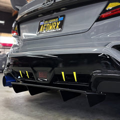 2022+ Subaru WRX Rear Bumper Diffuser Pin-stripe Pre-cut Overlay
