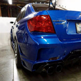 Subaru WRX / STI Sedan Tail Light Turn Signal / Reverse Pre-cut Overlay Tint