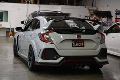 Honda Civic Hatchback / Type-R Tail Light Overlay V1
