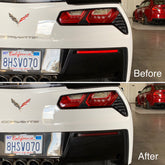 Chevrolet Corvette C7 Rear Bumper Reflector Overlay