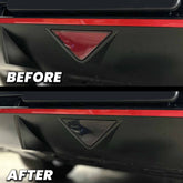 Rear Bumper Triangle Reflector Pre-cut Overlay for Elantra N 2021-2023