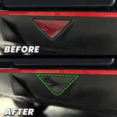 Rear Bumper Triangle Reflector Pre-cut Overlay for Elantra N 2021-2023