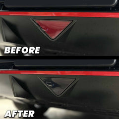 Rear Bumper Triangle Reflector Pre-cut Overlay for Elantra N 2021-2023