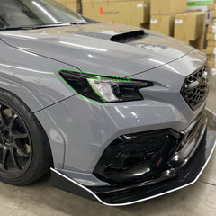 2022+ Subaru WRX FULL Headlight Amber Delete Pre-Cut Overlay BLACK OUT