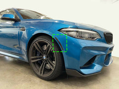 2015-2021 M2 Front Bumper Reflector Overlay Smoke or Blackout