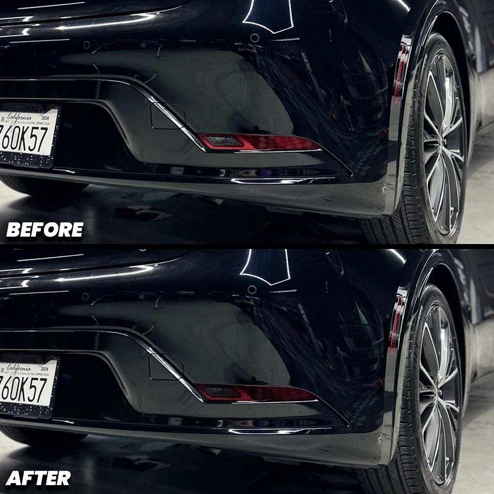 2023+ Toyota Prius Rear Bumper Reflector Pre-Cut Overlay Smoked ...