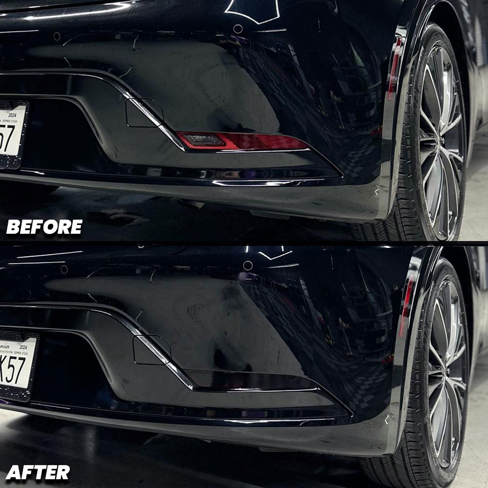2023+ Toyota Prius Rear Bumper Reflector Pre-Cut Overlay Smoked