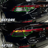 2023+ Honda Accord Tail Light Turn Signal/Reverse Pre-Cut Overlay SMOKED