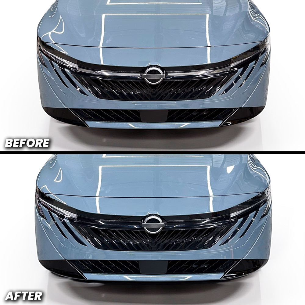 Front Bumper Grille Chrome Black Out Delete for 2026+ Nissan Sentra