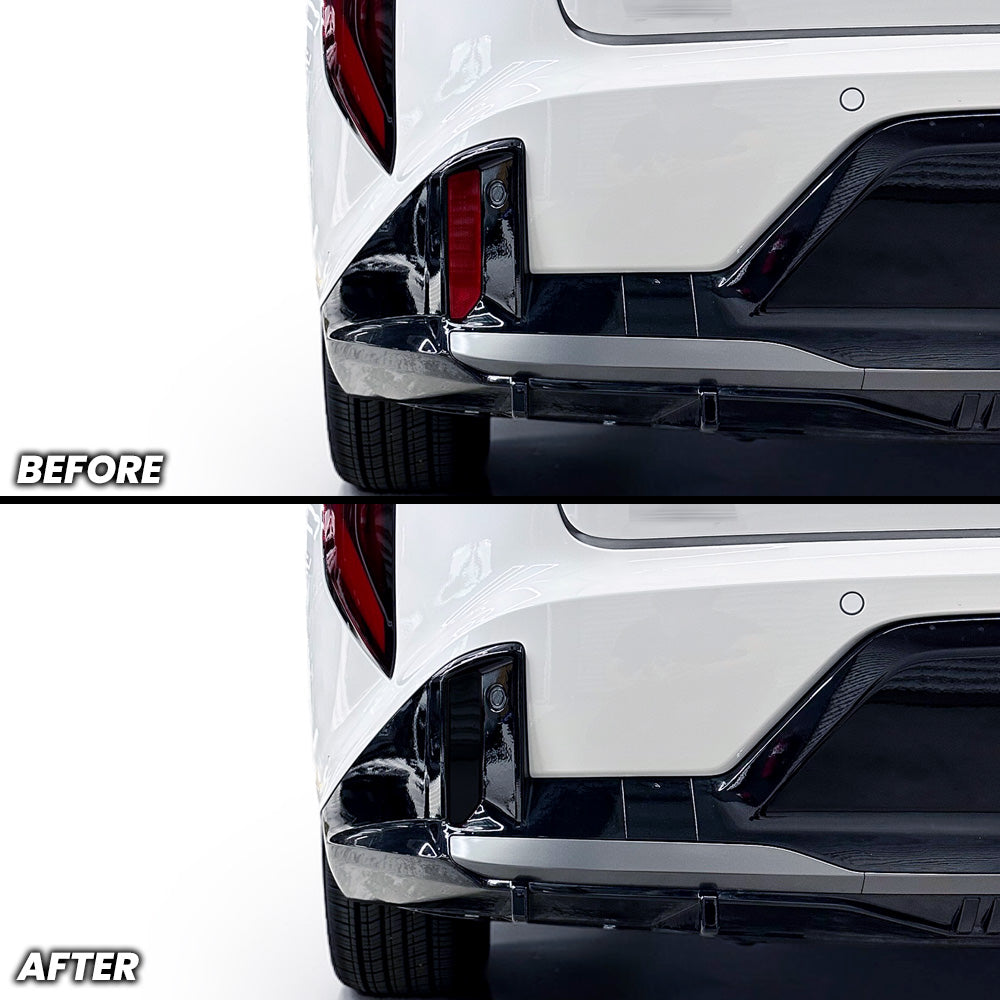Rear Bumper Reflector Pre-cut Overlay Tint for 2025+ Kia K4 GT-Line Sedan Only