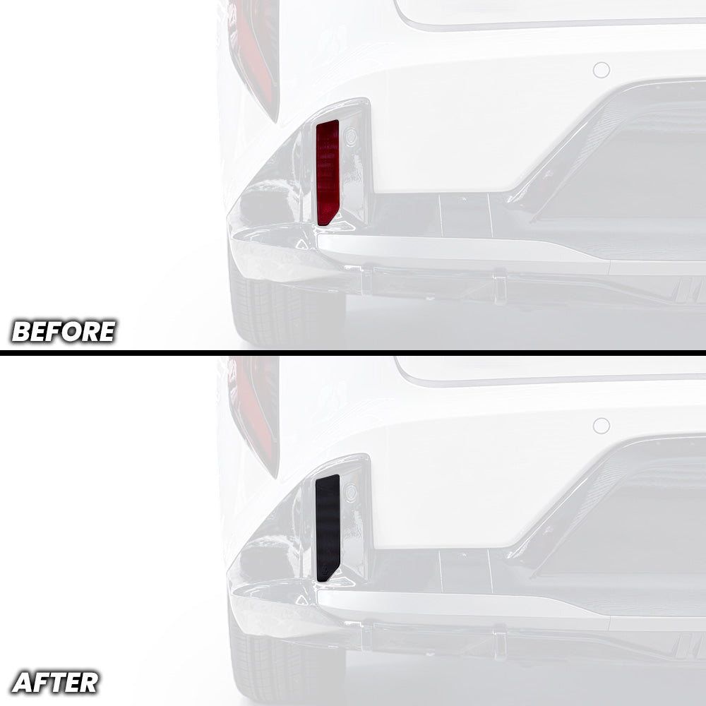 Rear Bumper Reflector Pre-cut Overlay Tint for 2025+ Kia K4 GT-Line Sedan Only