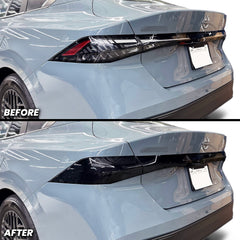 Full Rear Tail Light Brake Turn Signal and Reverse Light Pre-cut Overlay Smoked Tint for 2026+ Nissan Sentra
