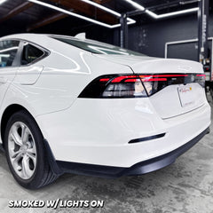 Rear Tail Light Side Marker Reflector Pre-cut Overlay Tint compatible with 2023+ Honda Accord 11th Gen