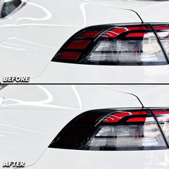 Rear Tail Light Side Marker Reflector Pre-cut Overlay Tint compatible with 2023+ Honda Accord 11th Gen