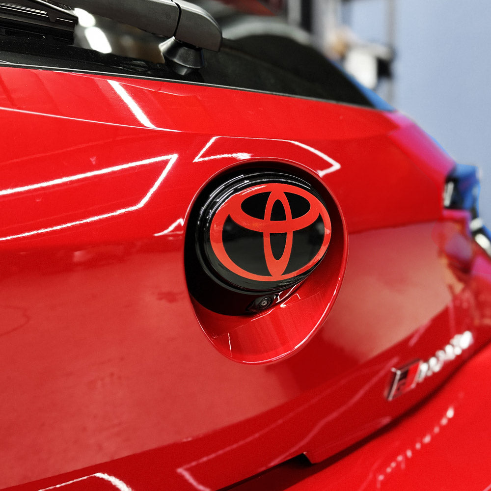 2023+ Toyota Corolla GR and Hatchback Emblem Pre-cut Overlay