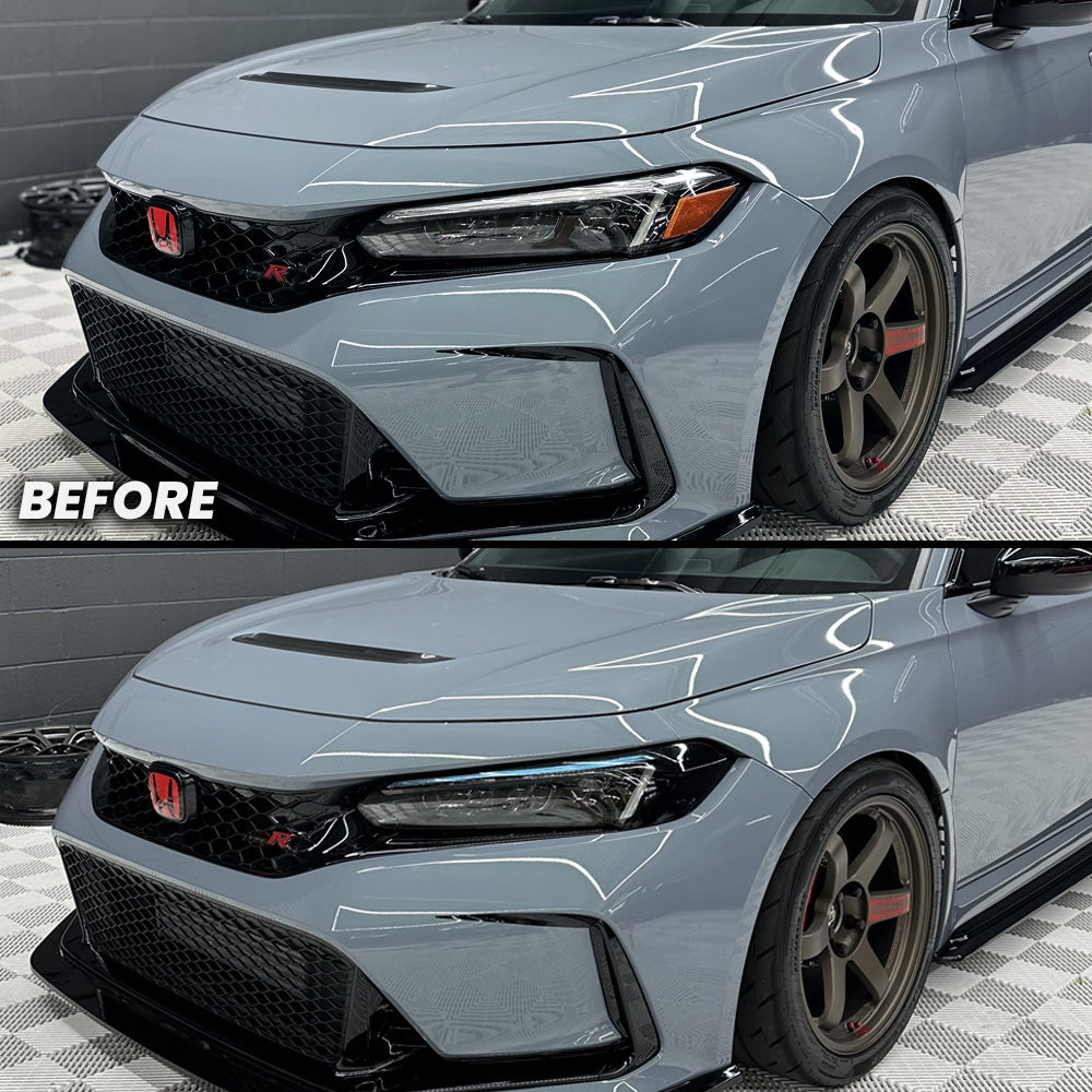 Daytime Running Light and Amber Delete Pre-cut Overlay Tint V1 for 2022+ Honda Civic