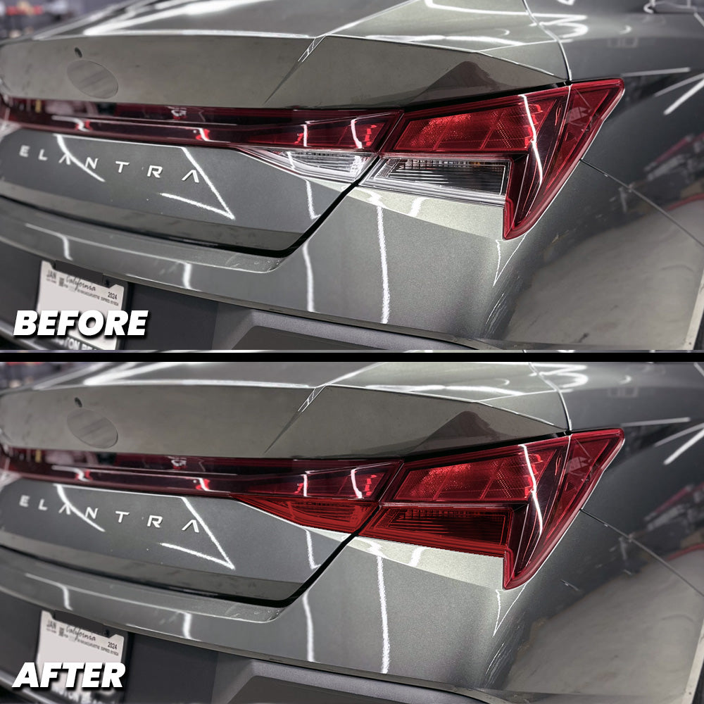 Smoked Tail Light Turn-Reverse Pre-Cut Overlay for 2021+ Elantra