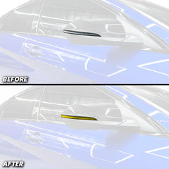 Side Mirror Turn Signal Pre-cut Overlay Tint compatible with 2021-2025 Elantra N and N-Line