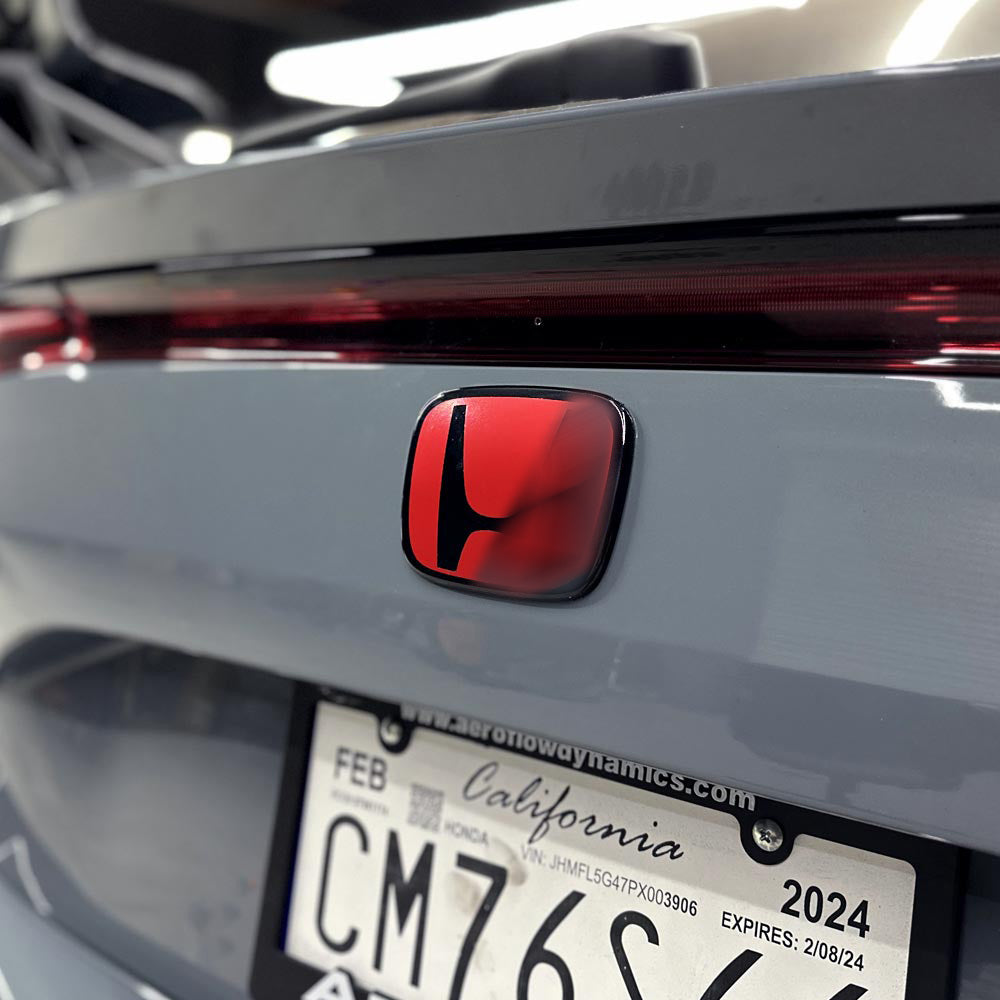 Type R Overlays AFD Overlays Front and Rear Pre-cut Emblem Badge Overlay compatible wi ...
