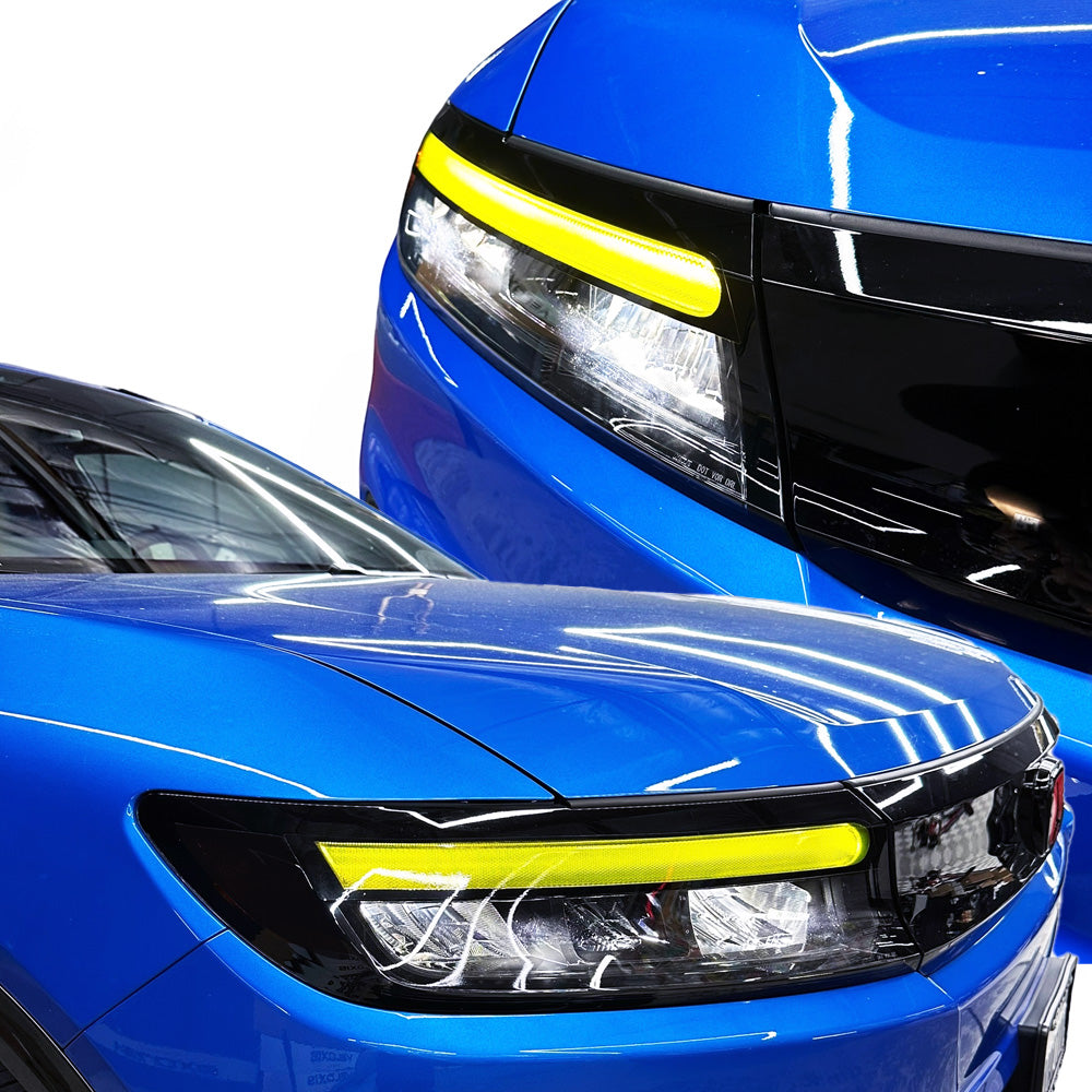 Headlight DRL Daytime Running Lights Pre-cut Overlay Tint and Amber Delete compatible with 2024+ Honda Prologue