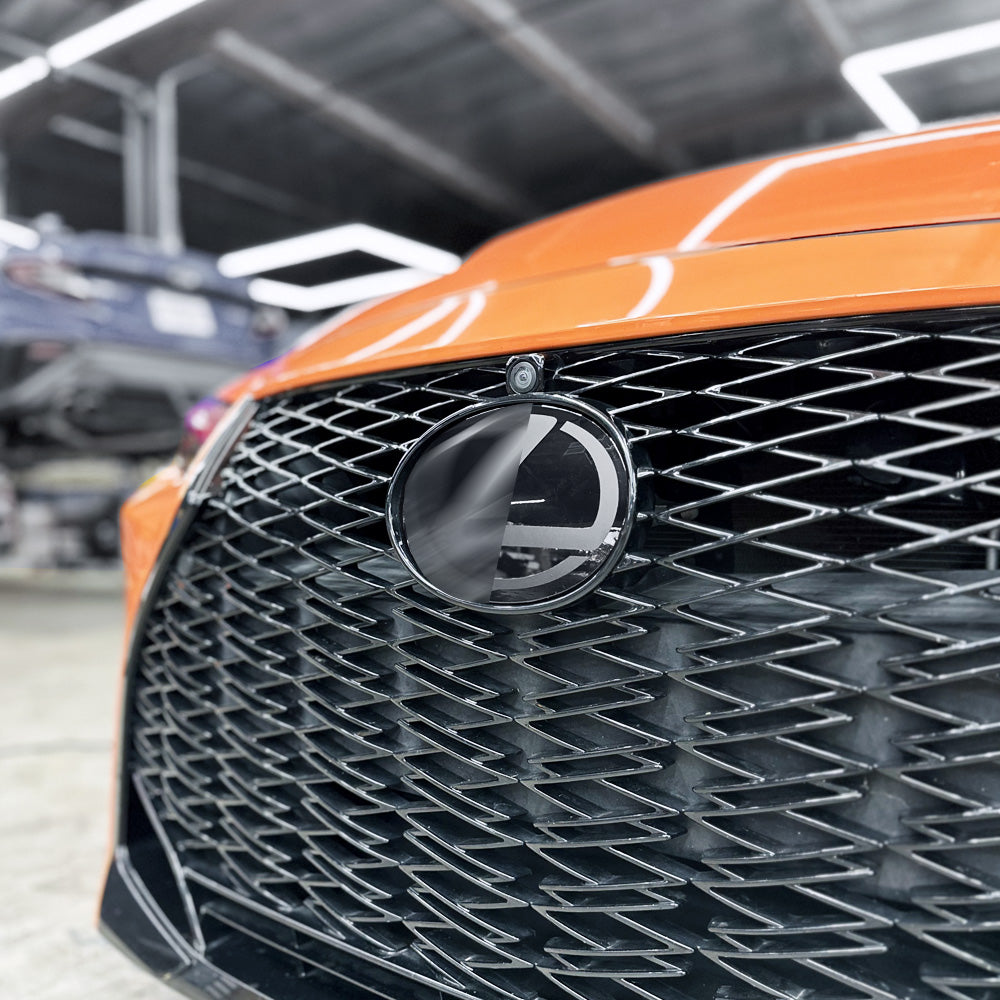 AFD Overlays Front and Rear Emblem Badge Pre-cut Overlay compatible with 2021-2025 Lexus IS 300 350 500