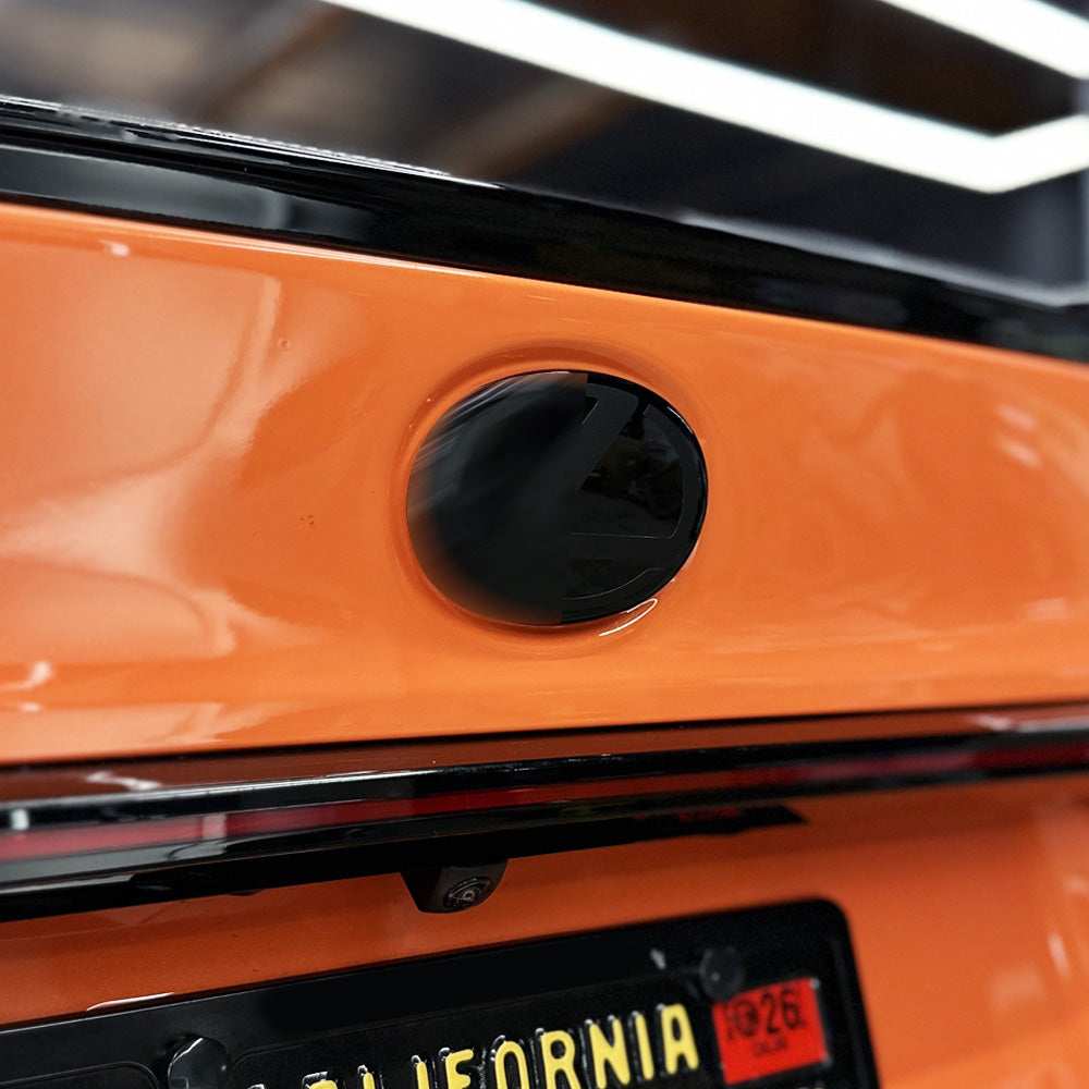 AFD Overlays Front and Rear Emblem Badge Pre-cut Overlay compatible with 2021-2025 Lexus IS 300 350 500
