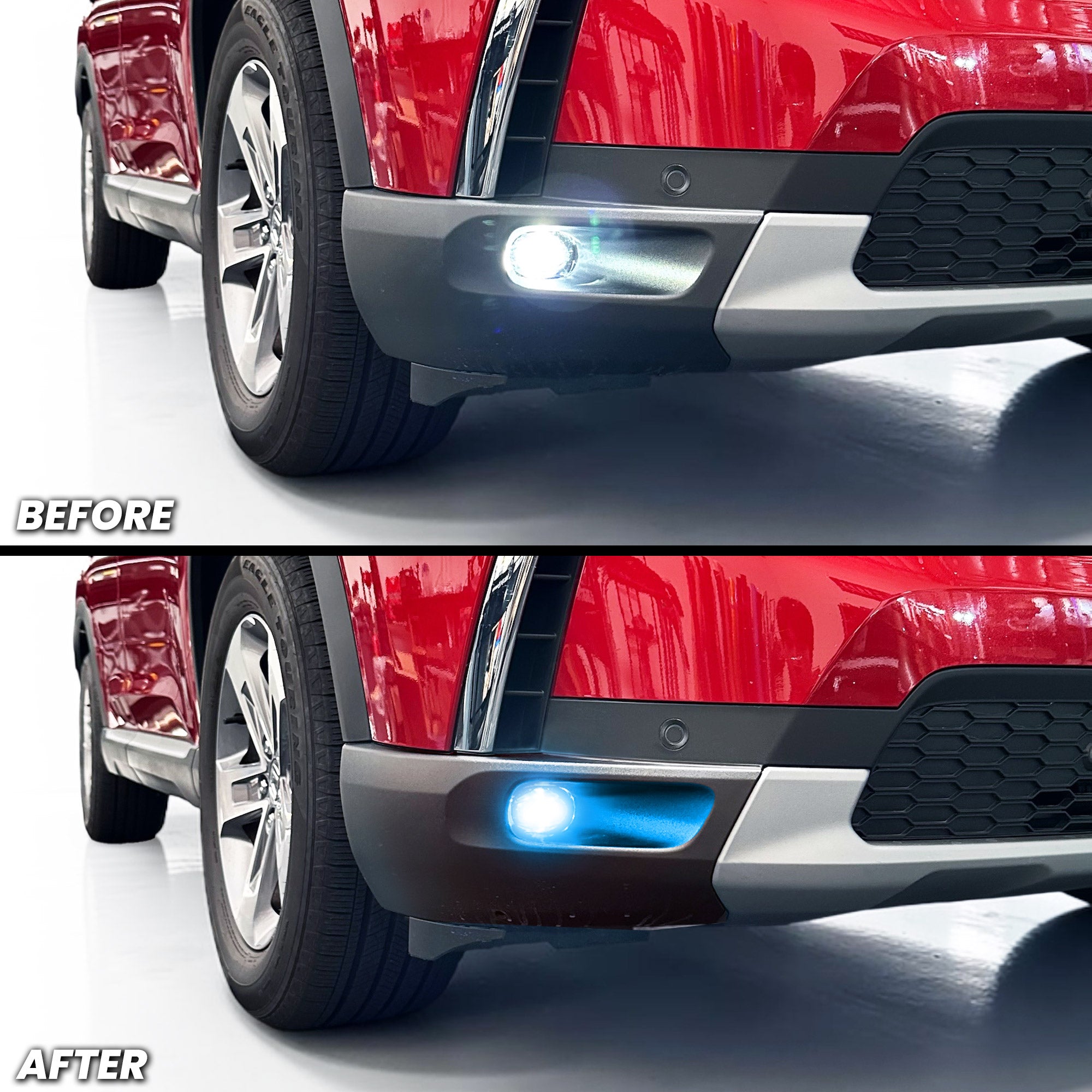 Fog Light Pre-cut Overlay Tint for Pilot 2023-2027