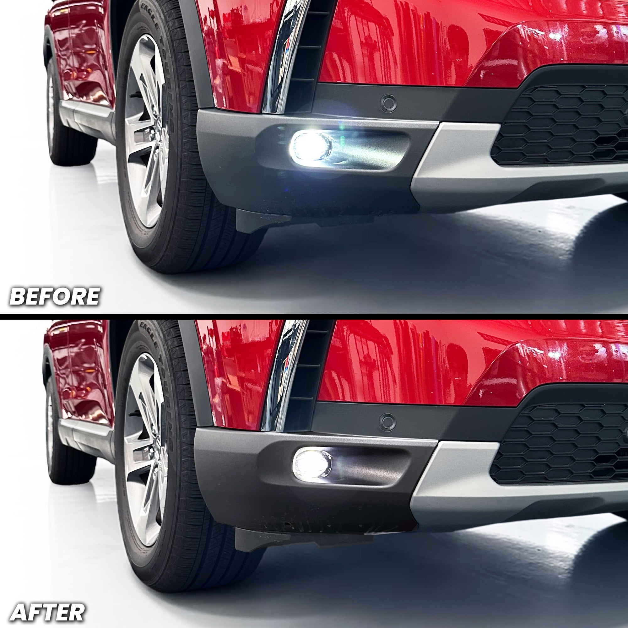 Fog Light Pre-cut Overlay Tint for Pilot 2023-2027