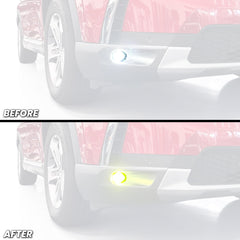 Fog Light Pre-cut Overlay Tint for Pilot 2023-2027
