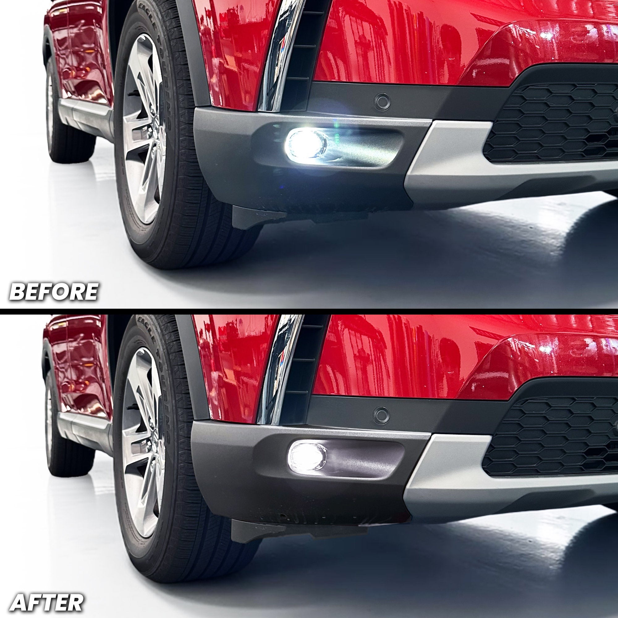 Fog Light Pre-cut Overlay Tint for Pilot 2023-2027