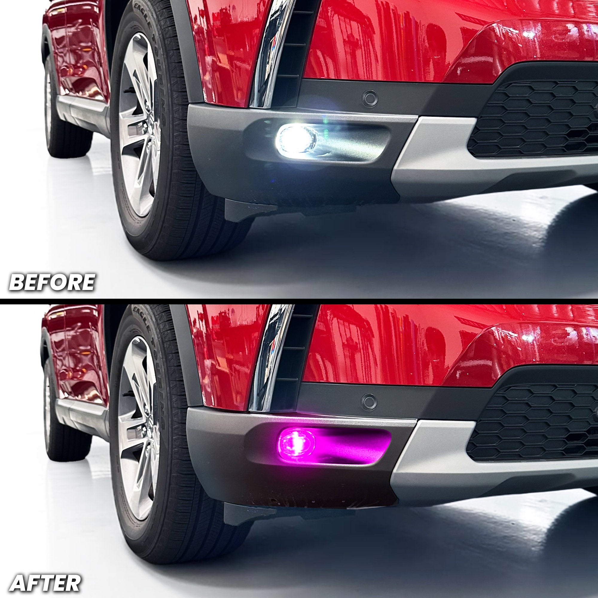 Fog Light Pre-cut Overlay Tint for Pilot 2023-2027