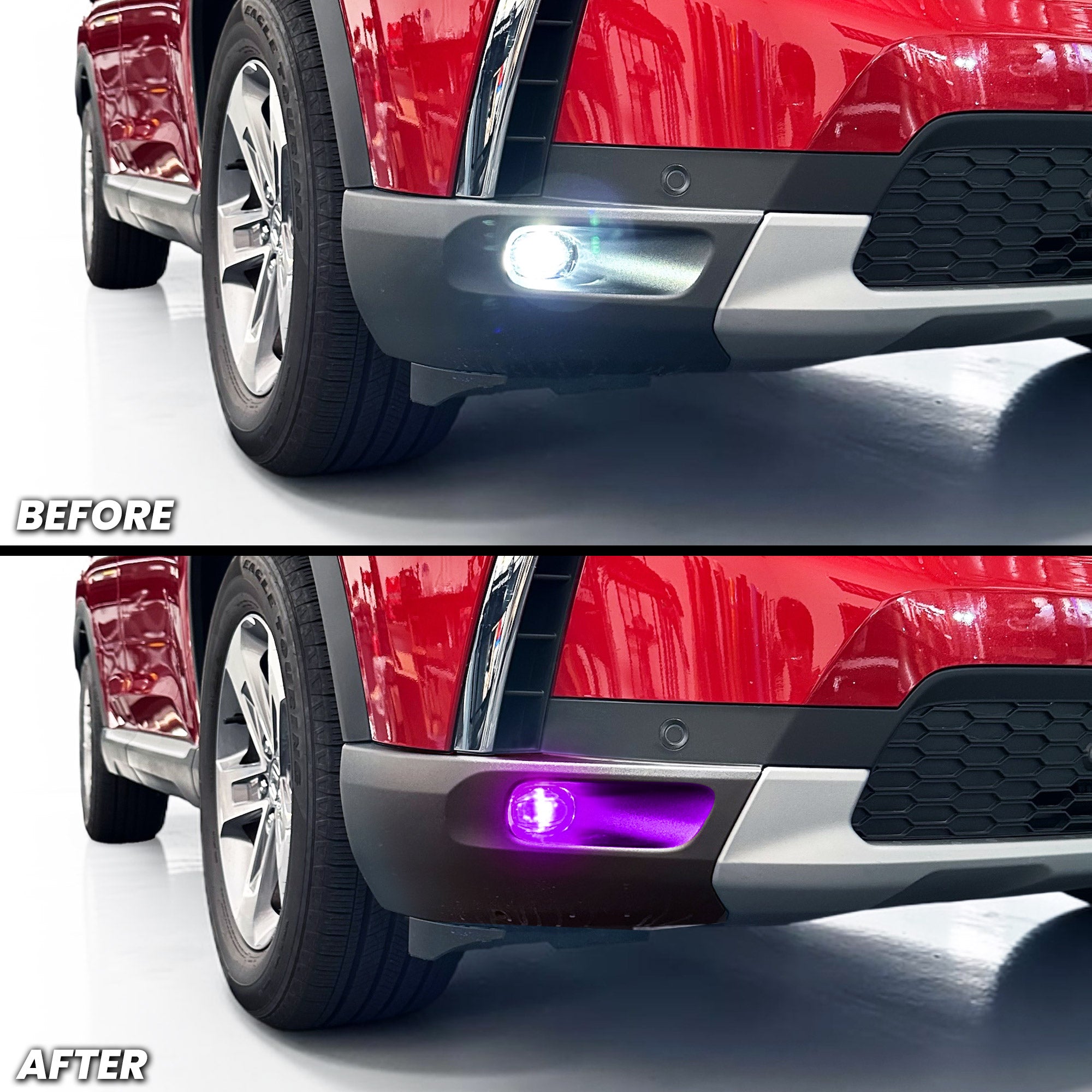 Fog Light Pre-cut Overlay Tint for Pilot 2023-2027