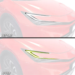 Headlight DRL Daytime Running Light Pre-cut Overlay Tint for 2023+ Prius and Prius Prime