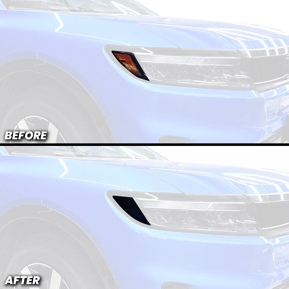 Headlight Amber Delete Pre-cut Overlay Tint compatible with 2024+ Honda Prologue