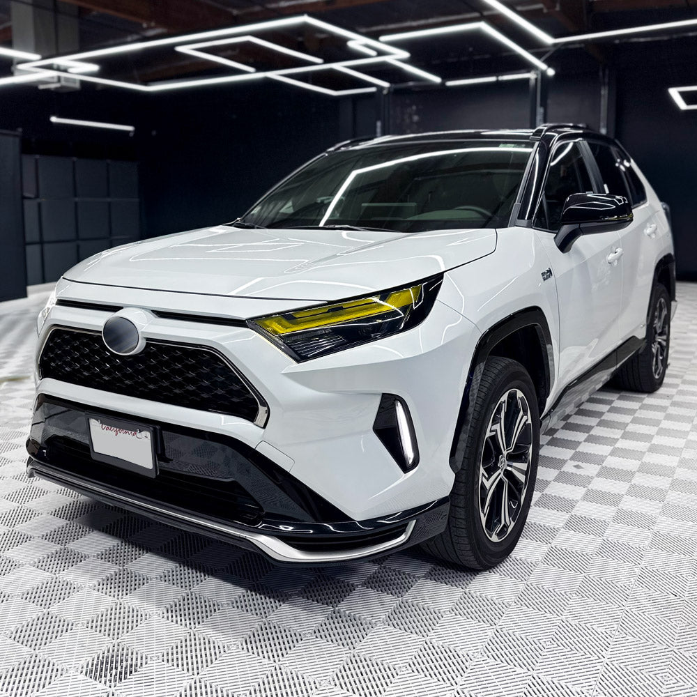 Headlight DRL Daytime Running Light Tint and Eye-lid Amber Delete Pre-Cut Overlay for 2019-2025 RAV4